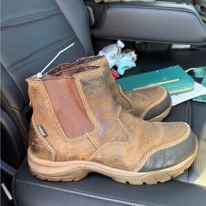 The North Face Brown Leather Boots